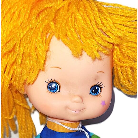 10" Vintage 1983 Rainbow Bright Doll Stuffy W/O Dress Hallmark Mattel #6 - Picture 5 of 12